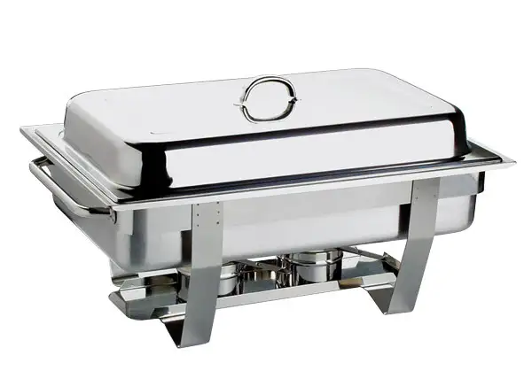 APS Chafing Dish -CHEF- 61 x 31 cm, H: 30 cm, 9 Liter , Edelstahl