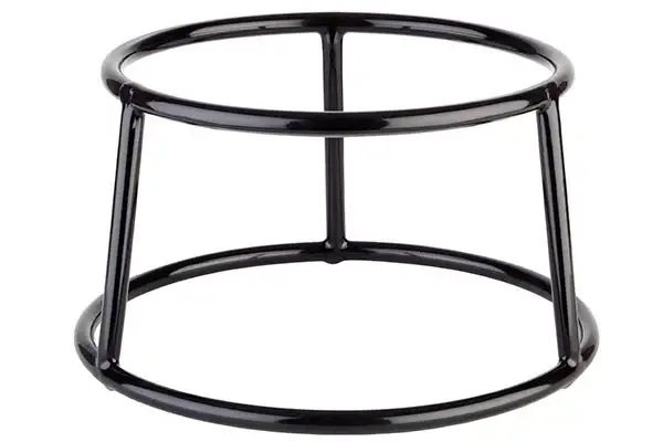APS Buffet-Ständer - MULTI ROUND- Ø 15,5 / 18 cm, H: 10 cm , Metall, schwarz umm