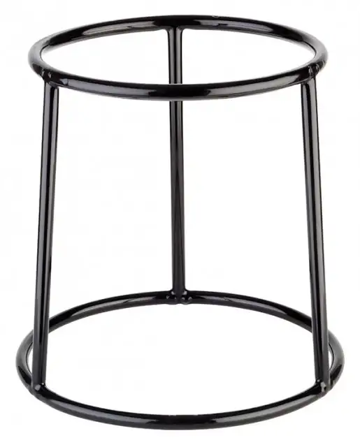 APS Buffet-Ständer - MULTI ROUND- Ø 15,5 / 18 cm, H: 18 cm , Metall, schwarz umm