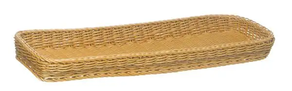 APS Tablett Bäcker-Maß 40 x 30 cm, H: 5 cm , Polypropylen, beige