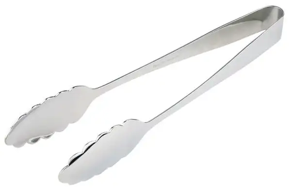 APS Gebäckzange 8,5 x 4 cm, Länge 27,5 cm , 18/8 Edelstahl