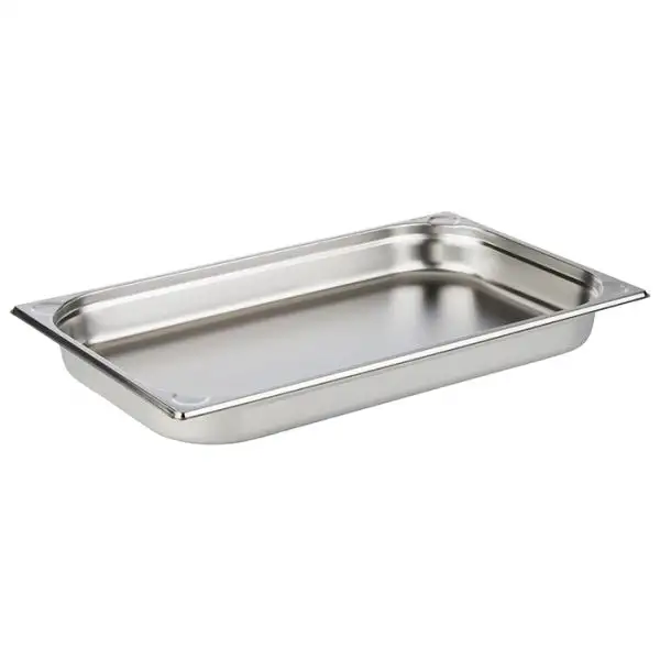 APS GN 1/1 Behälter 53 x 32,5 cm, Tiefe: 55 mm , Edelstahl, 6,5 Liter