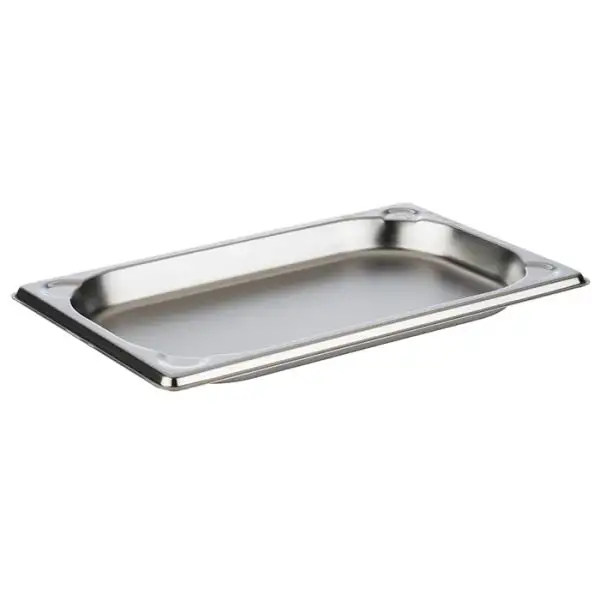 APS GN 1/4 Behälter 26,5 x 16,2 cm, Tiefe: 20 mm , Edelstahl, 0,5 Liter