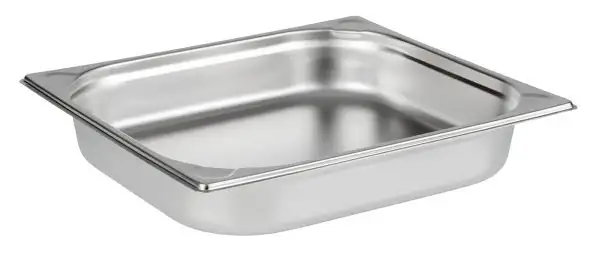 APS GN 2/3 Behälter 35,4 x 32,5 cm, Tiefe: 65 mm , Edelstahl, 5,5 Liter