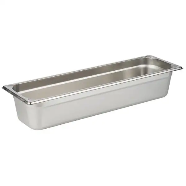 APS GN 2/4 Behälter 53,0 x 16,2 cm, Tiefe: 100 mm , Edelstahl, 5,6 Liter
