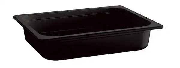 APS GN 1/1 Behälter -ECO LINE- 53 x 32,5 cm, Tiefe: 65 mm , Melamin, schwarz, 7,