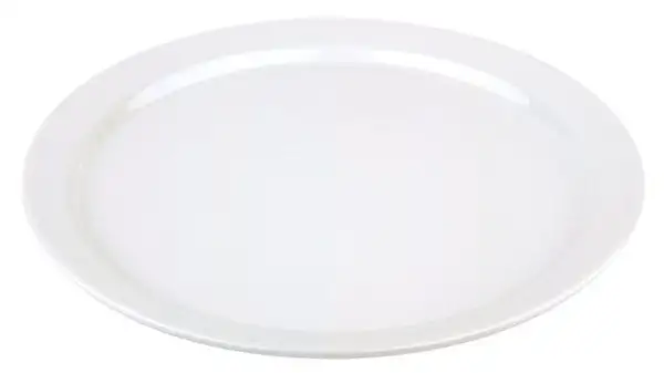 APS Tablett - PURE- Ø 31 cm, H: 2,5 cm , Melamin, weiß
