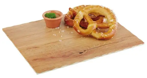 APS GN 1/2 Tablett -OAK LIGHT- 32,5 x 26,5 cm, H: 1,5 cm , Melamin, Holzoptik (E