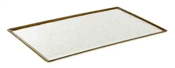 APS GN 1/1 Tablett -STONE ART-53 x 32,5 cm, H: 1,5 cm , Melamin 53 x 32,5 cm, H: