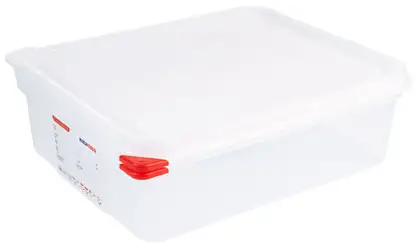 Contacto Behälter GN 1/2 100 mm mit HACCP Colorclip Deckel