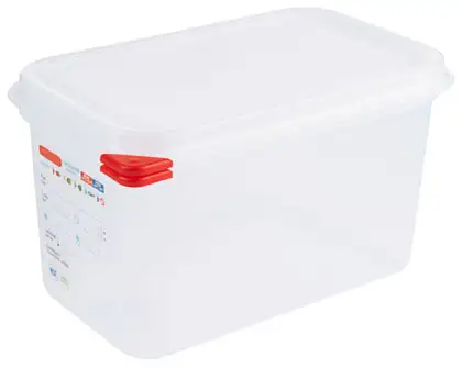 Contacto Behälter GN 1/4 150 mm mit HACCP Colorclip Deckel