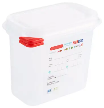 Contacto Behälter GN 1/9 150 mm mit HACCP Colorclip Deckel