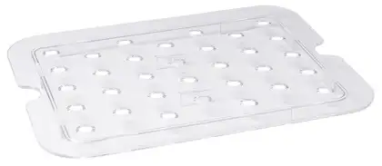 Contacto Einlegeboden GN 1/2, gelocht aus Polycarbonat