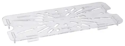 Contacto Einlegeboden 1/3, gelocht Polycarbonat