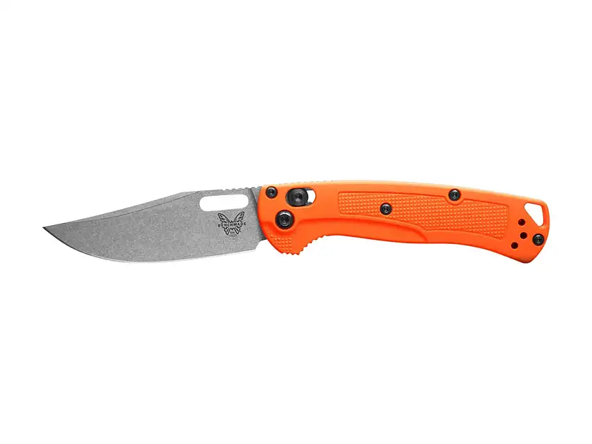Benchmade 15533 Mini Taggedout, Orange Grivory