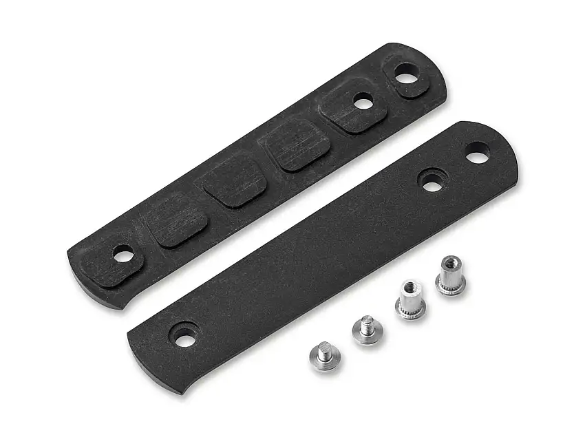 Böker Manufaktur Solingen BFF Packlite Griffschalen Black Richlite