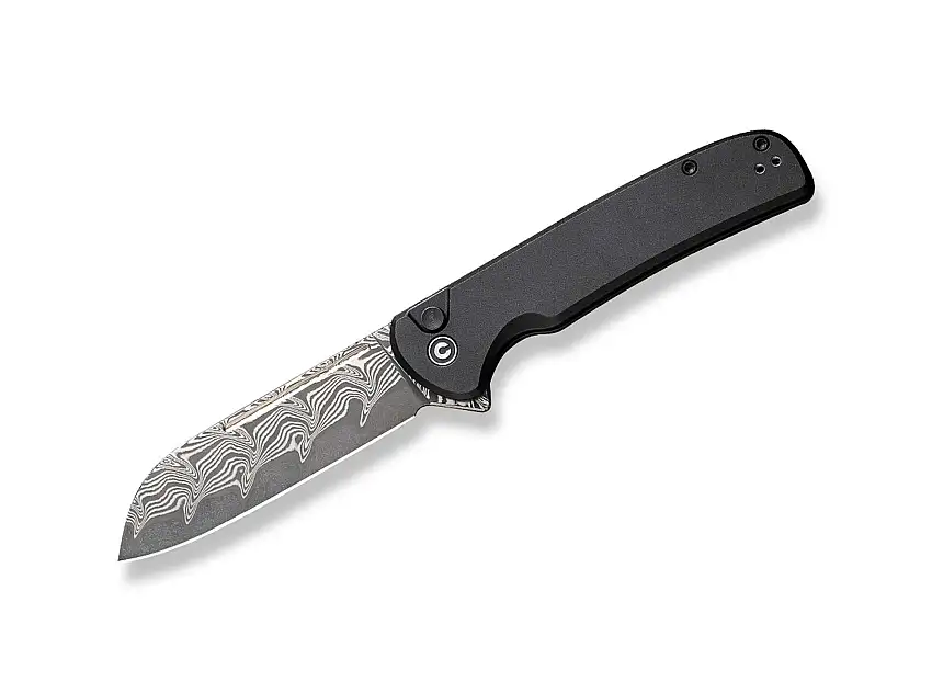 CIVIVI Chevalier II Aluminum Black Damascus