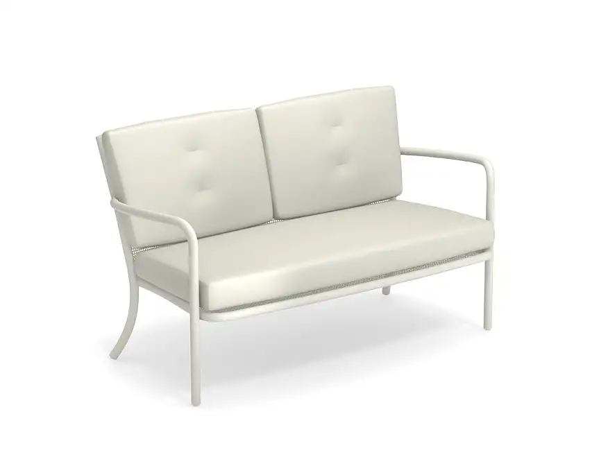 Emu - Athena Loungesofa 2-Sitzer, weiß