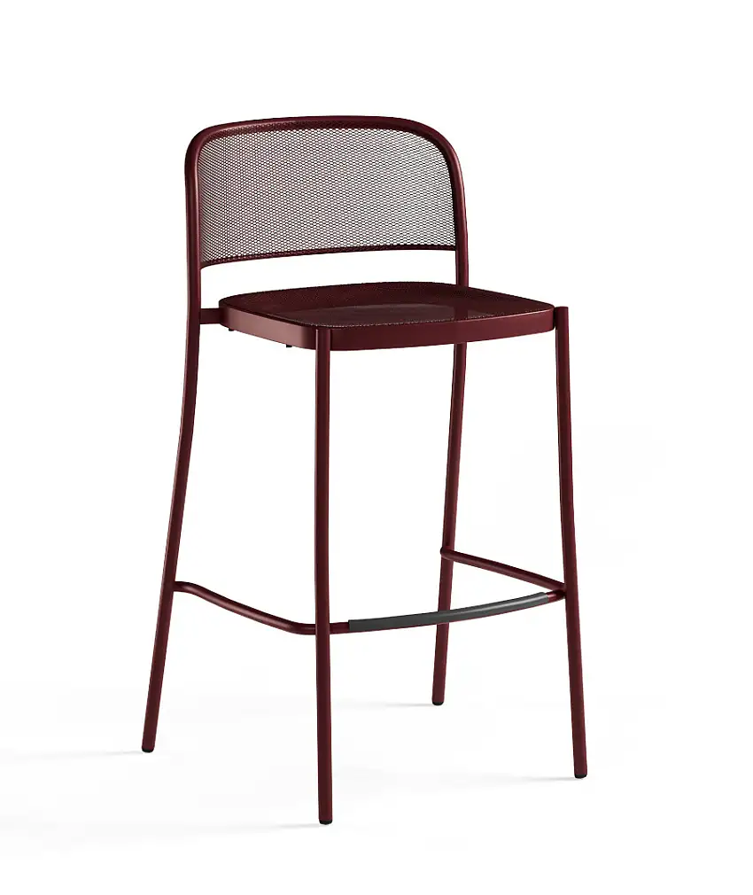 Emu - Cafe Barhocker, intensives rot