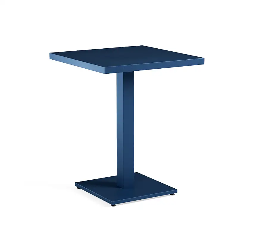 Emu - Round Tisch, 60 x 60 cm, saphirblau