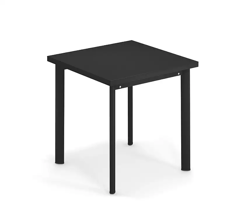 Emu - Star Tisch, 70 x 70 cm, schwarz