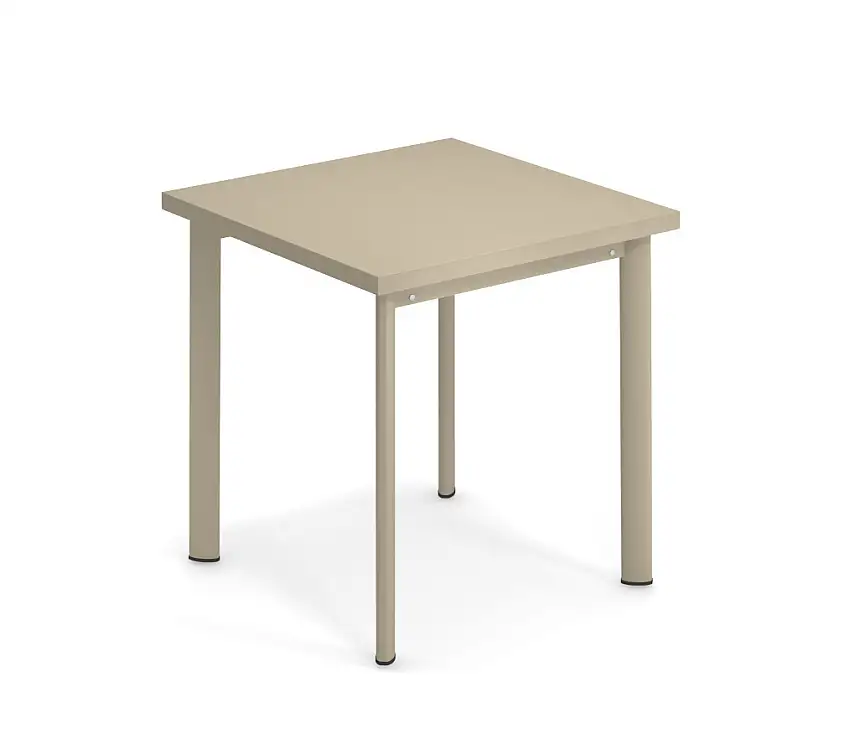Emu - Star Tisch, 70 x 70 cm, taupe