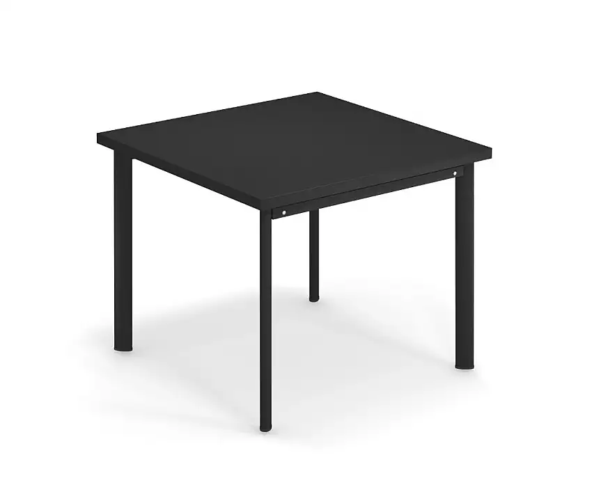 Emu - Star Tisch, 90 x 90 cm, schwarz