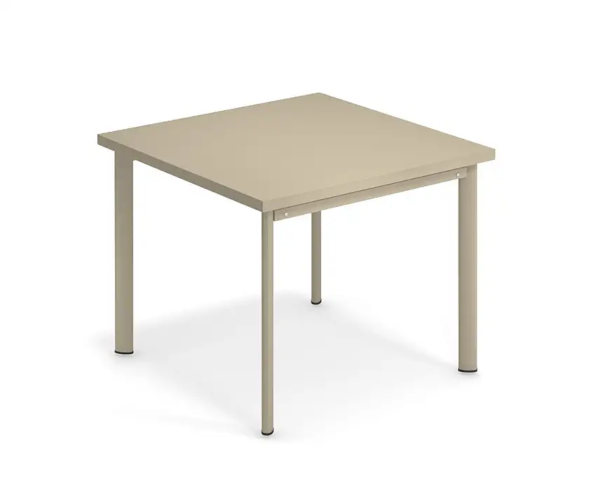 Emu - Star Tisch, 90 x 90 cm, taupe