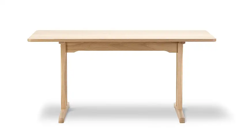 Fredericia - C18 Mogensen Shaker Esstisch, 160 x 80 cm, eiche geseift