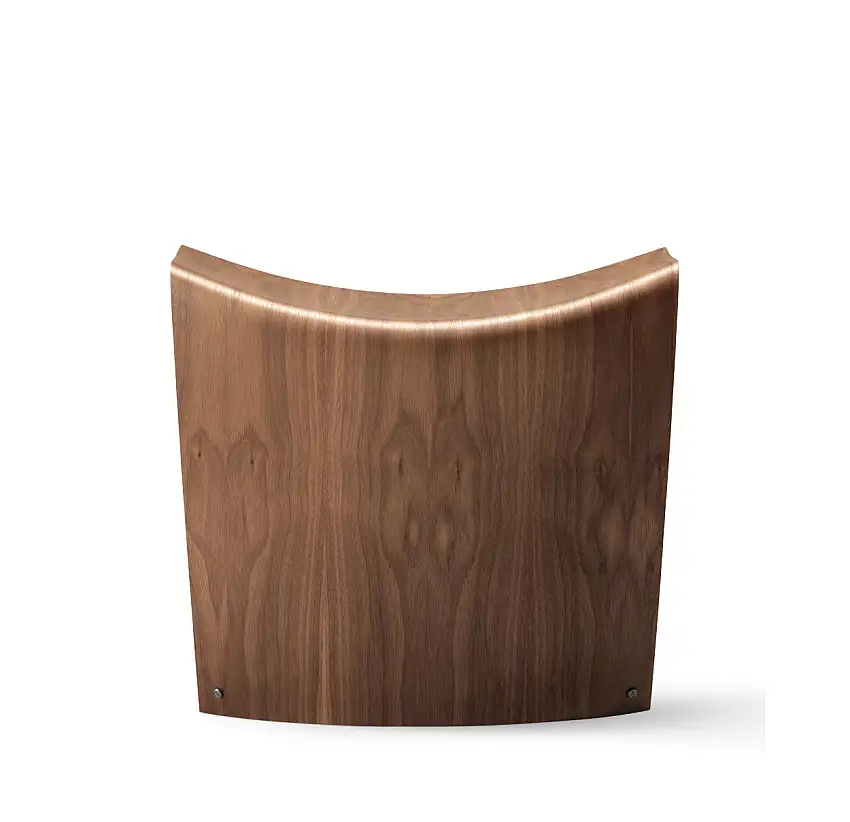 Fredericia - Gallery Hocker, walnuss lackiert