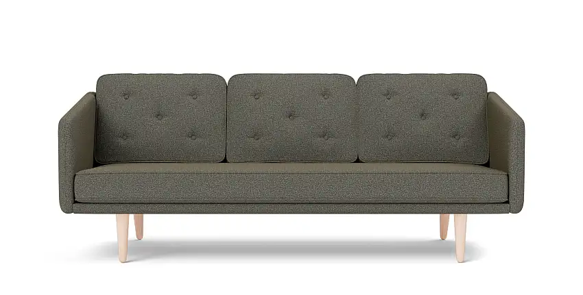 Fredericia - No. 1 Sofa, eiche geseift / bardal 860