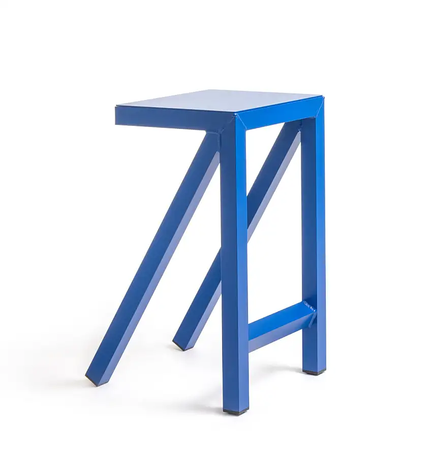 Magis - Bureaurama Barhocker, höhe 62 cm, blau