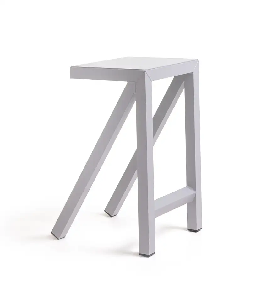Magis - Bureaurama Barhocker, höhe 62 cm, grau