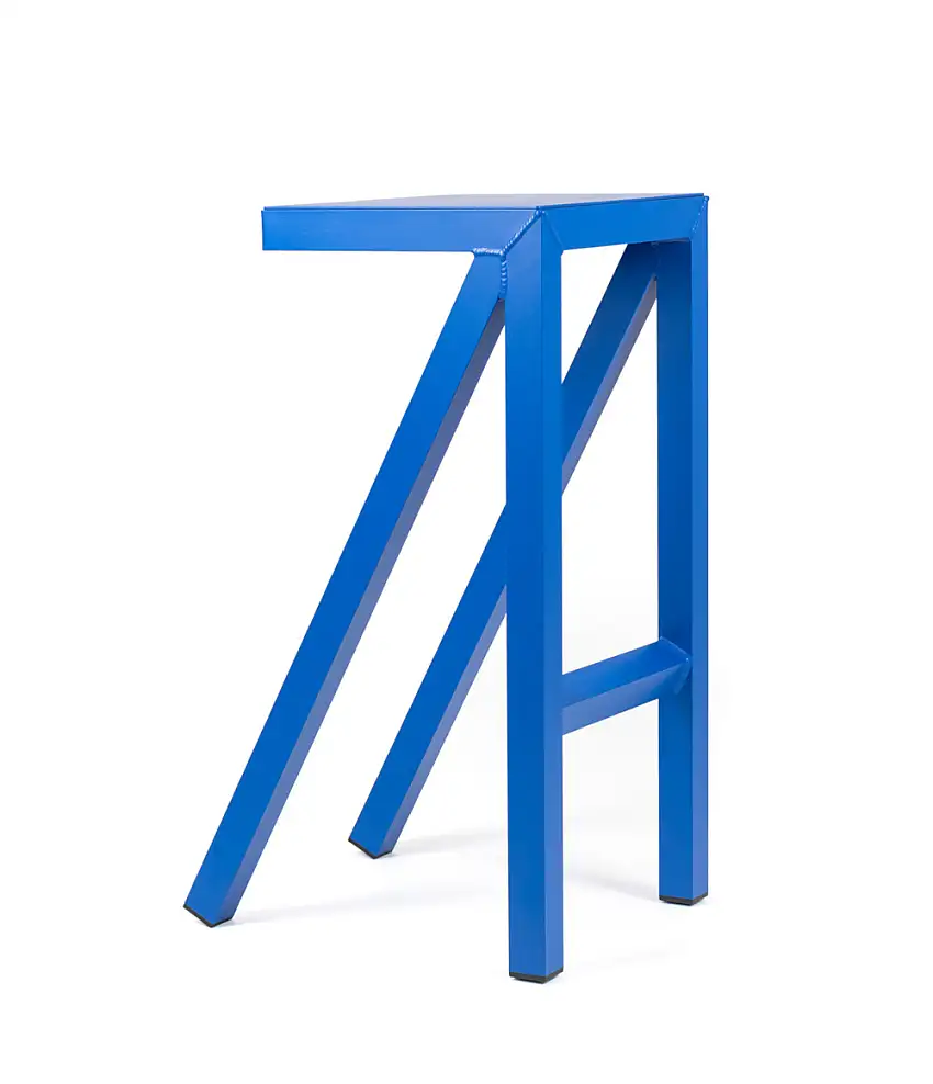 Magis - Bureaurama Barhocker, höhe 74 cm, blau