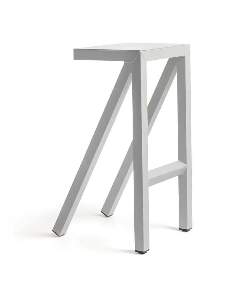 Magis - Bureaurama Barhocker, höhe 74 cm, grau