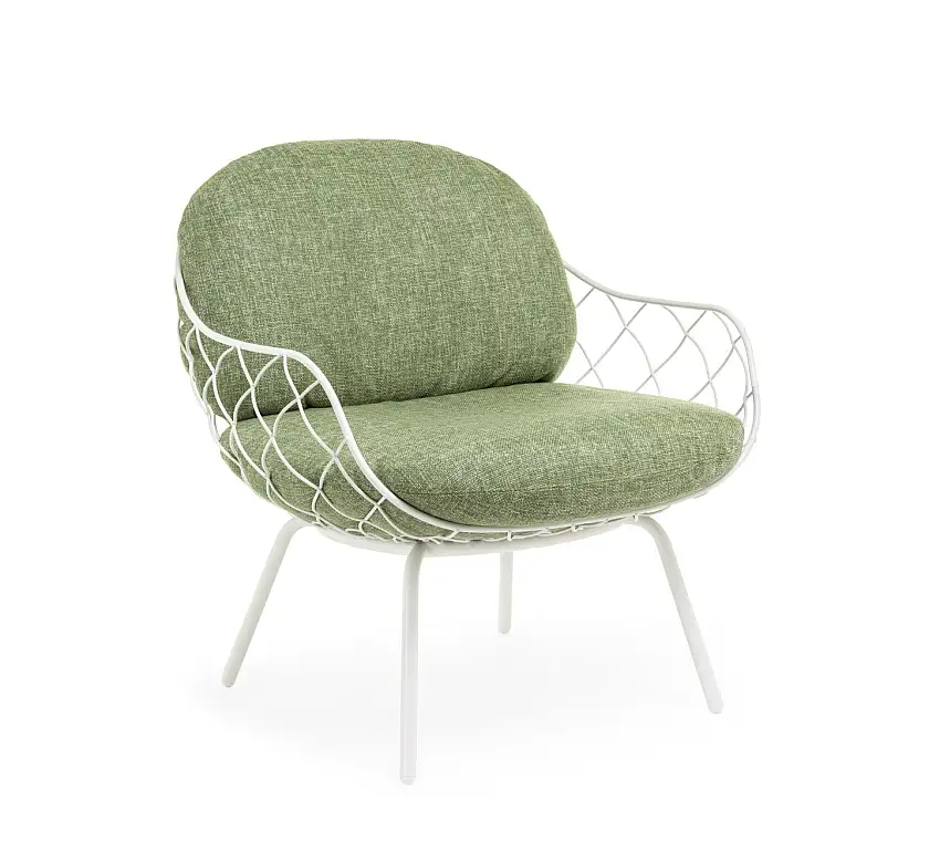Magis - Piña Outdoor Sessel, weiß / grün