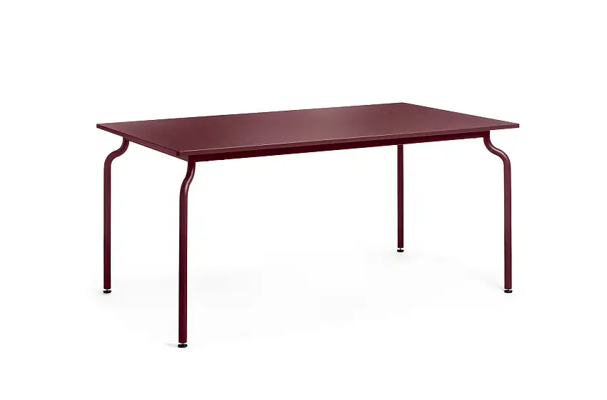 Magis - South Esstisch, 160 x 90 cm, bordeaux