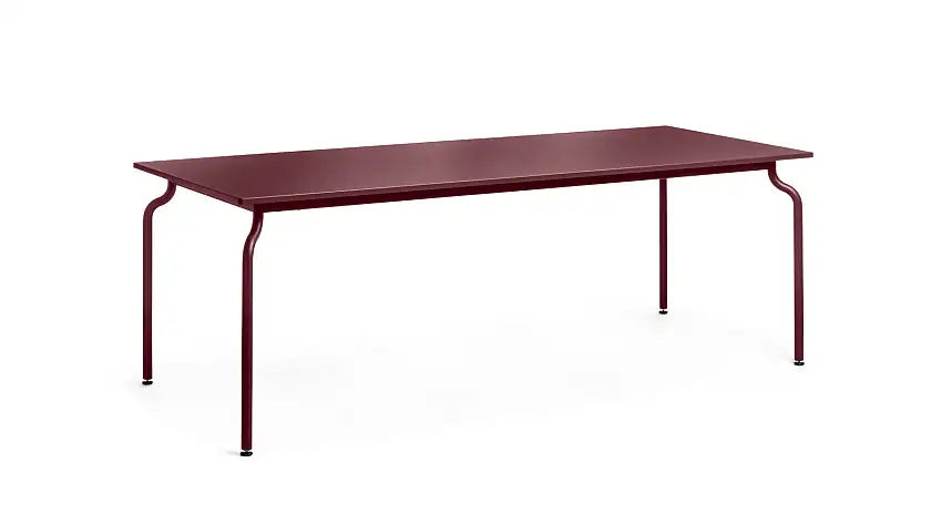 Magis - South Esstisch, 200 x 90 cm, bordeaux