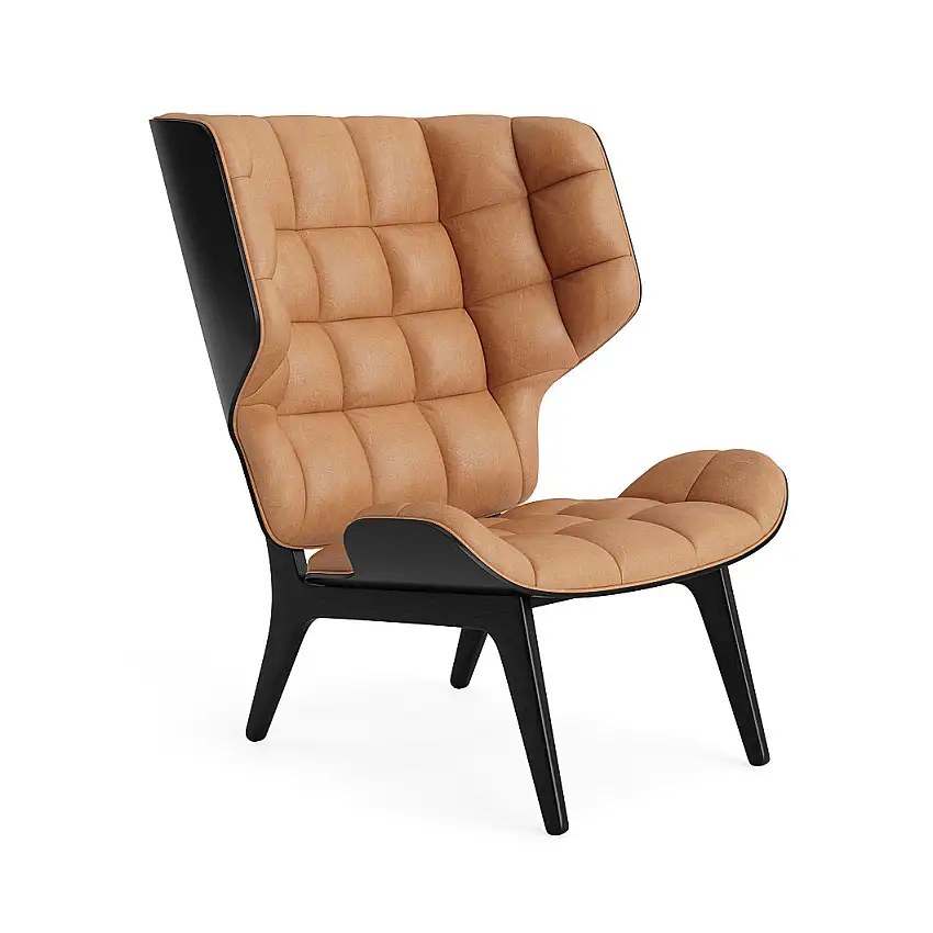 Norr11 - Mammoth Chair, eiche schwarz / dunes camel 21004