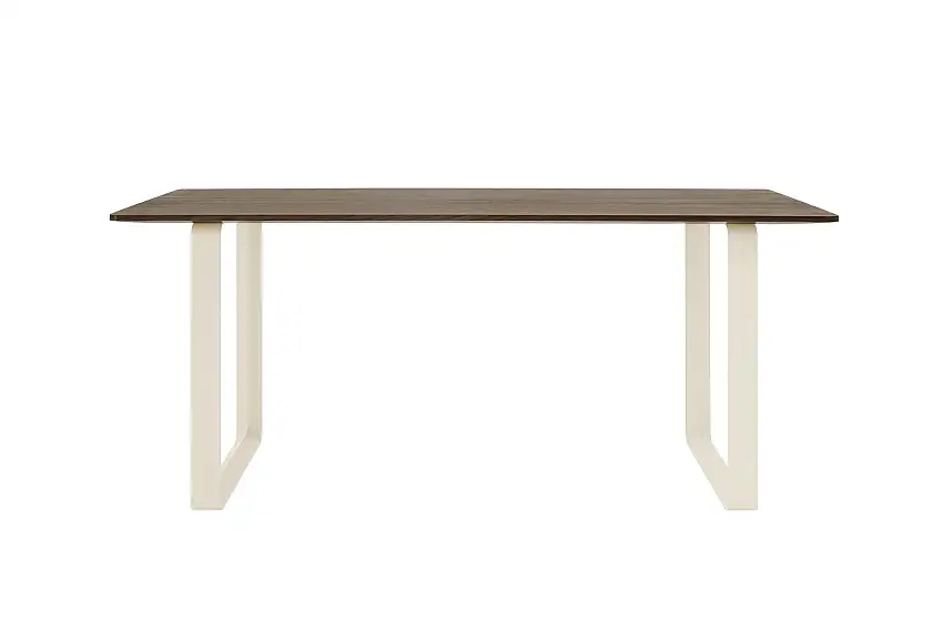 Muuto - 70/70 Tisch, 170 x 85 cm, eiche massiv geräuchert / sand