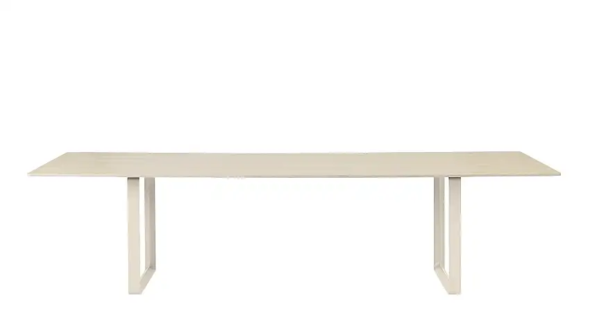 Muuto - 70/70 Tisch, 295 x 108 cm, eichenfurnier / sand