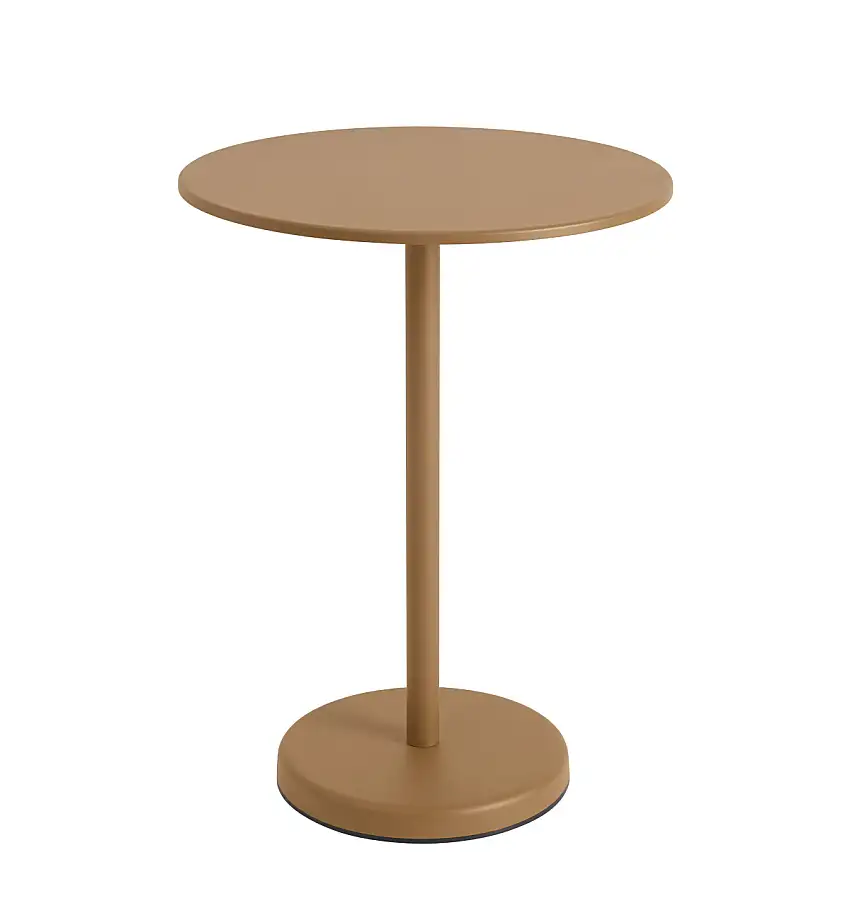 Muuto - Linear Steel Tisch, höhe 95 cm, burnt orange