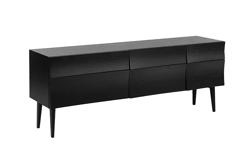 Muuto - Reflect Sideboard, large, eiche schwarz
