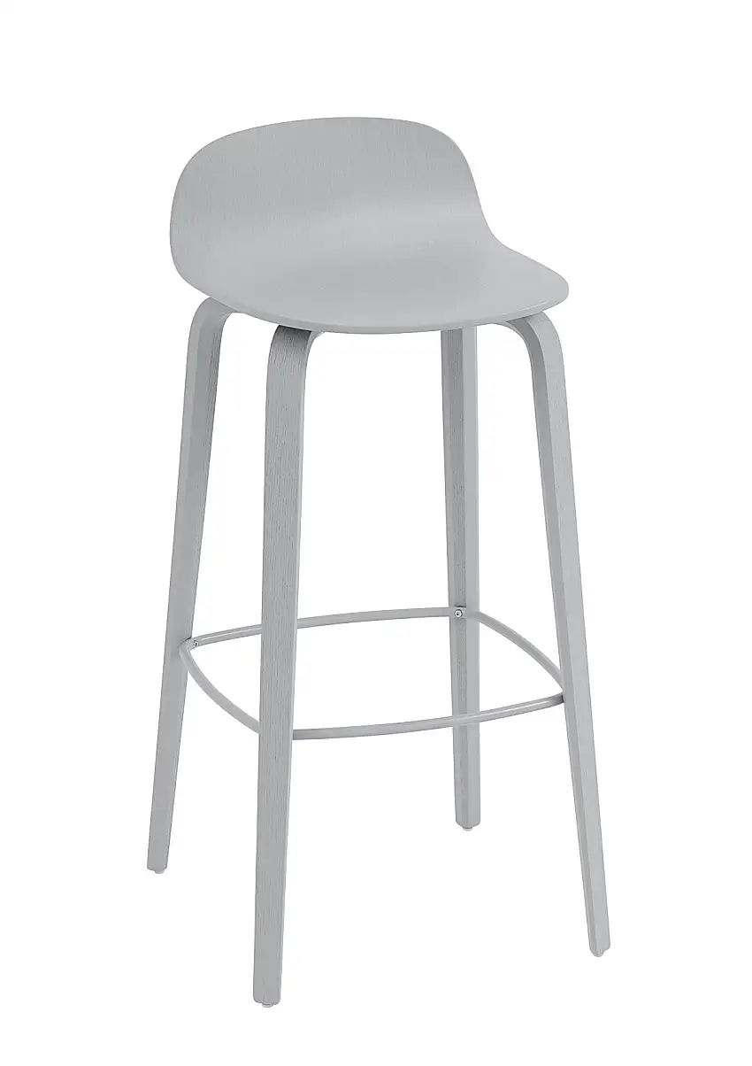 Muuto - Visu Barhocker, höhe 75 cm, grau