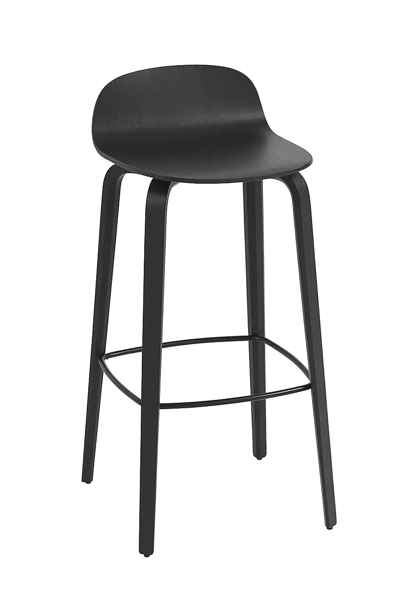 Muuto - Visu Barhocker, höhe 75 cm, schwarz