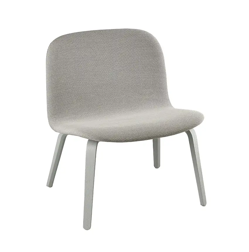 Muuto - Visu Lounge Chair, steelcut trio 133 / grau