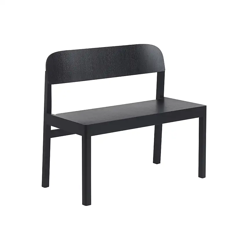 Muuto - Workshop Bank, schwarz