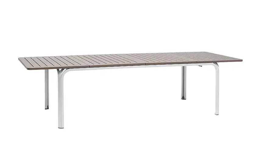 Nardi - Alloro Ausziehtisch 210 cm, weiß / tortora