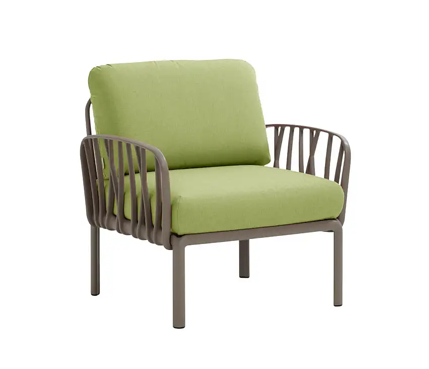 Nardi - Komodo Poltrona Sessel, tortora / avocado sunbrella