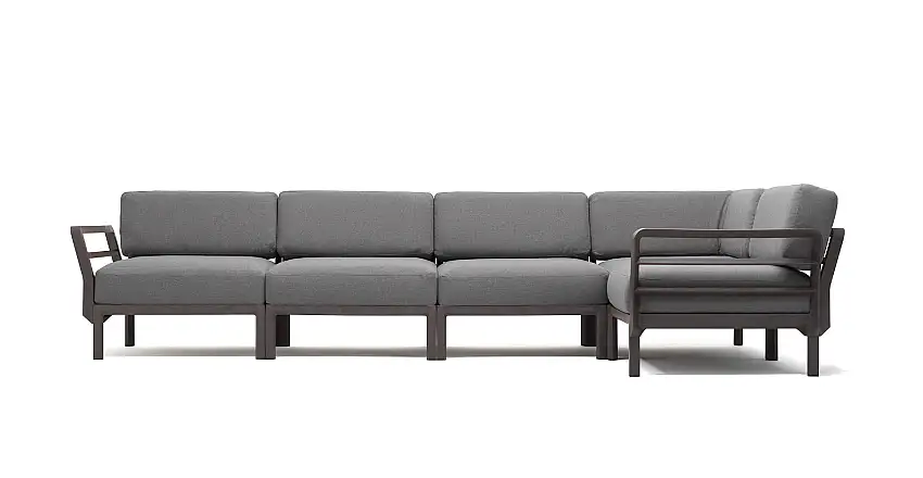 Nardi - Maximo 5 Gartensofa, terra / lava sunbrella